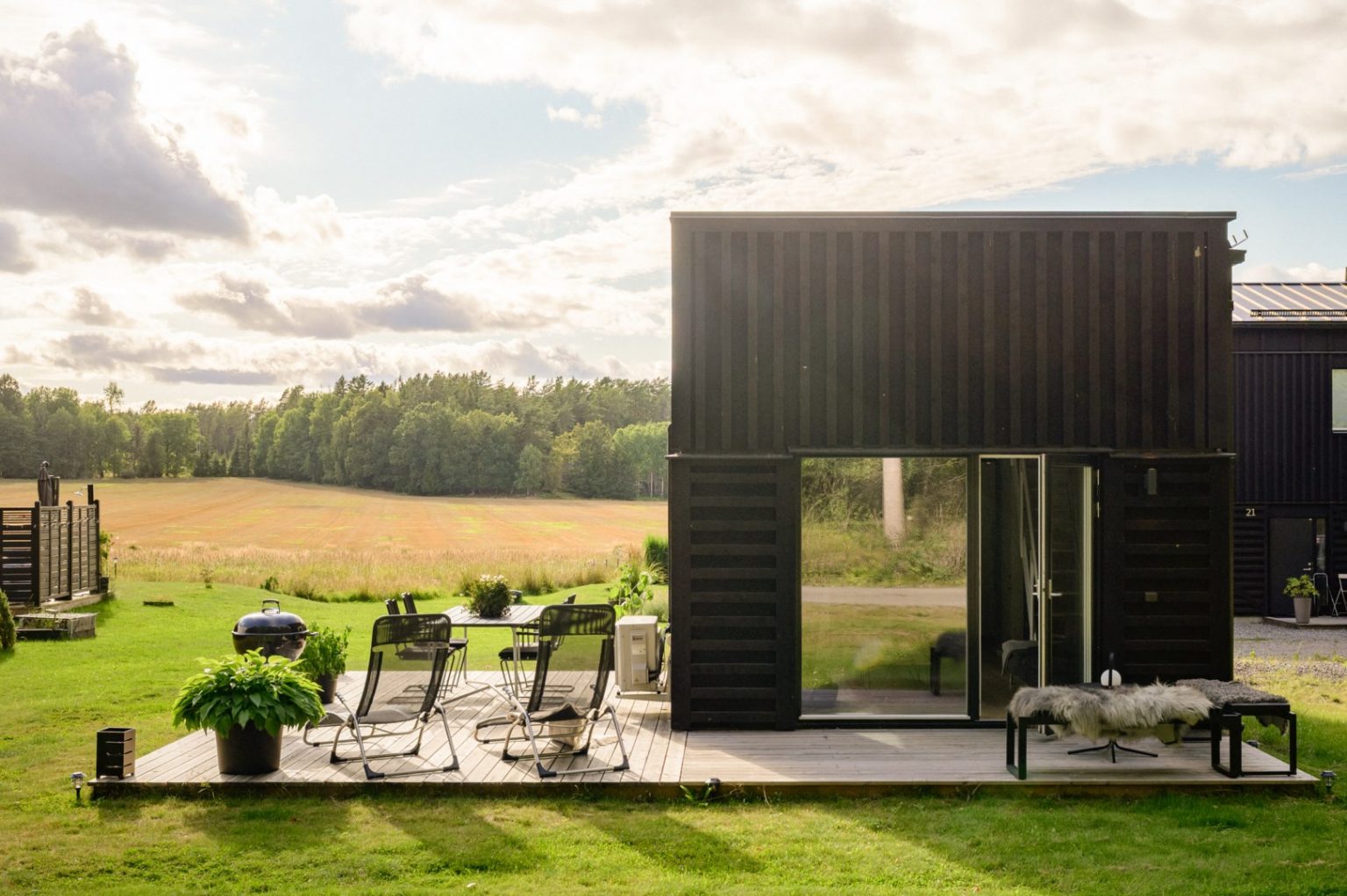 petite maison 34m2 avec terrasse bois