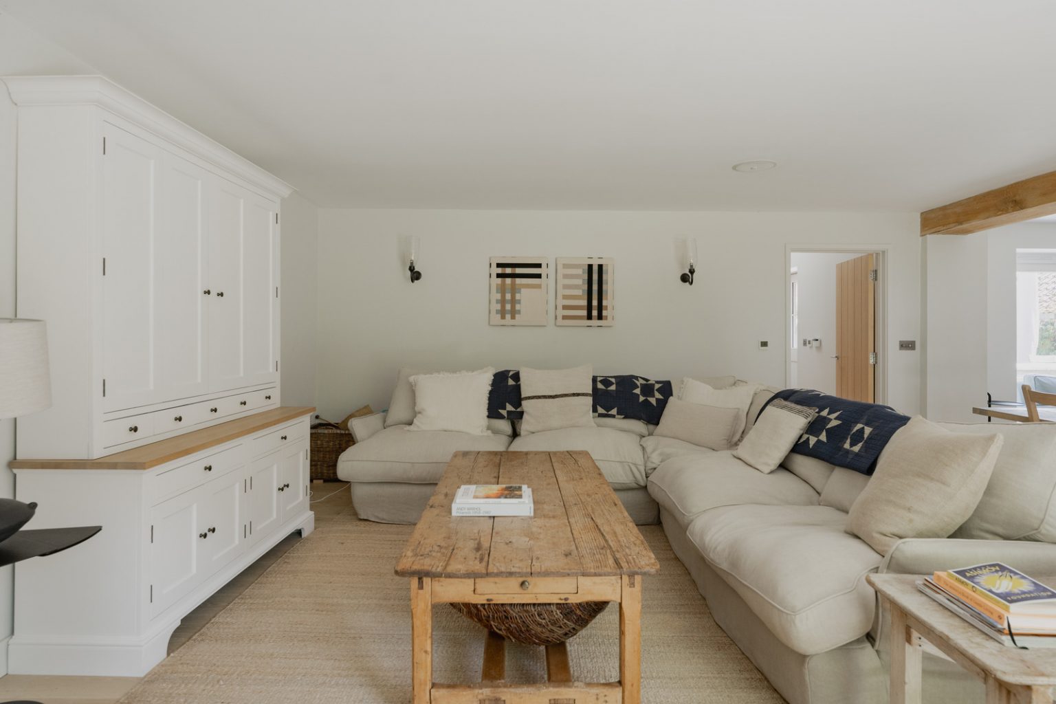 salon décoration rustique naturelle