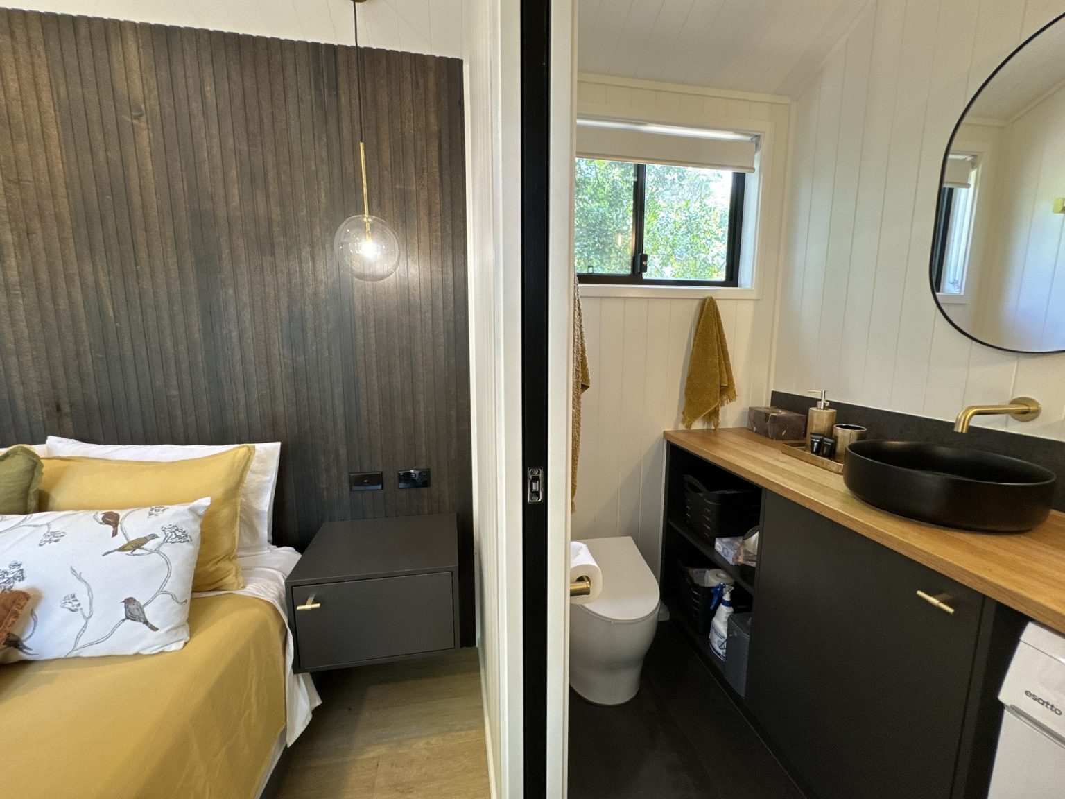 chambre et salle de bain mini maison 29m2