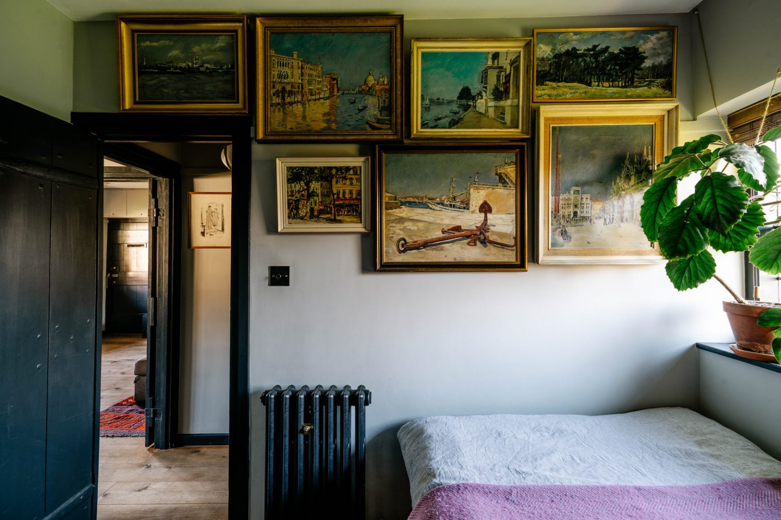 petite chambre décoration vintage