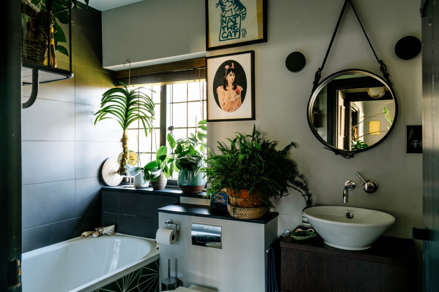 salle de bain décoration vintage