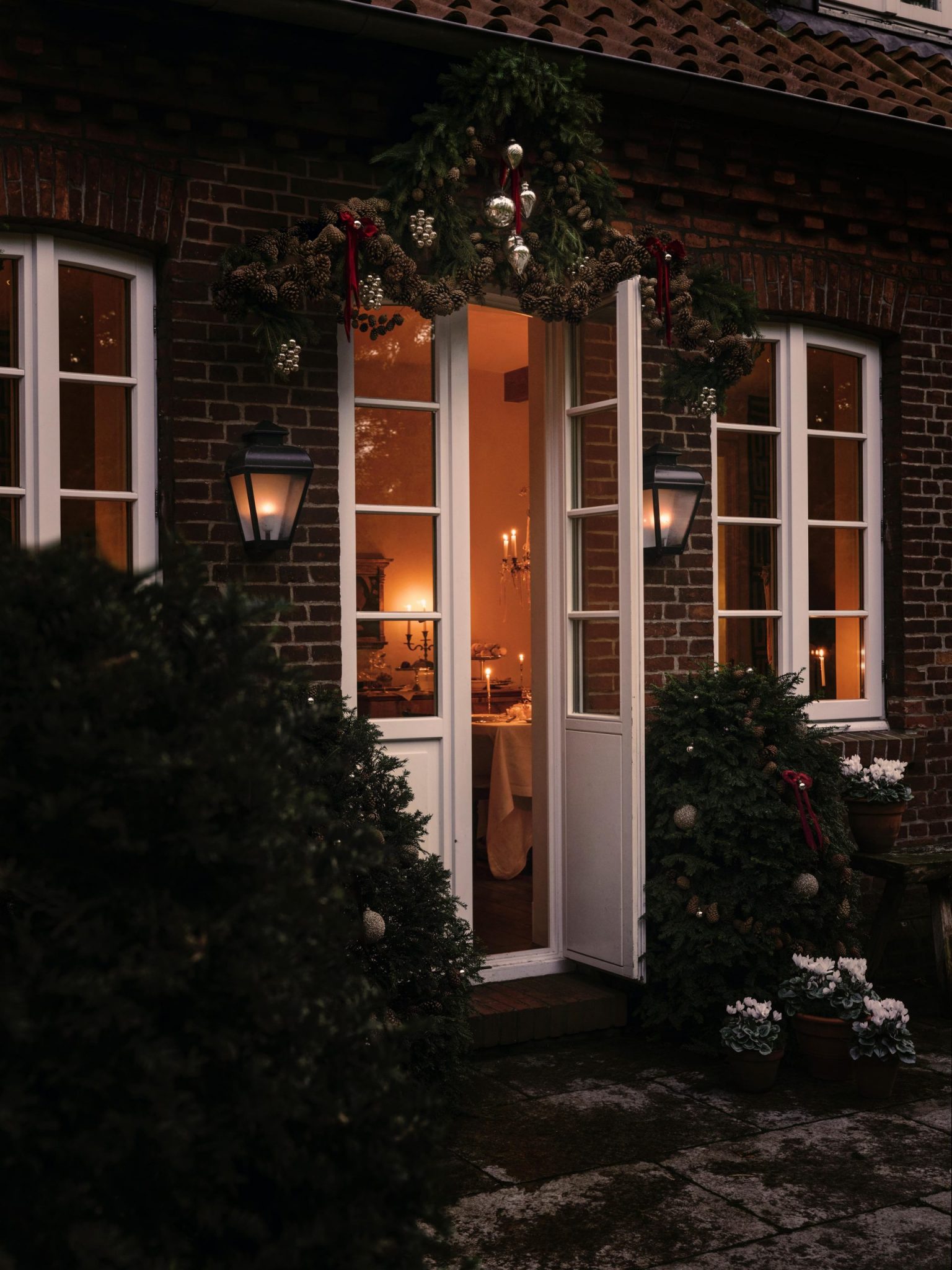 façade maison décoration Noël Zara Home