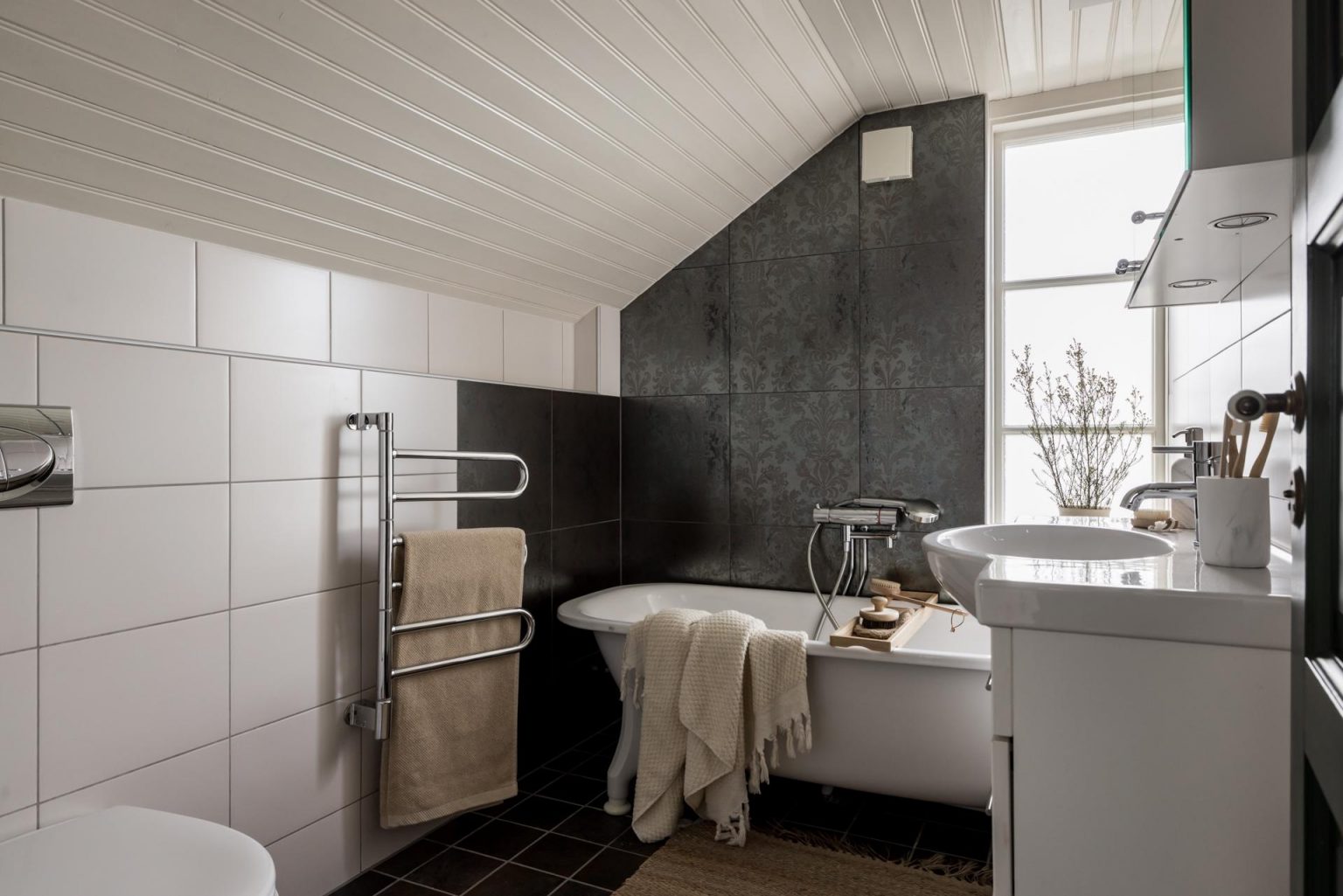 salle de bain vintage