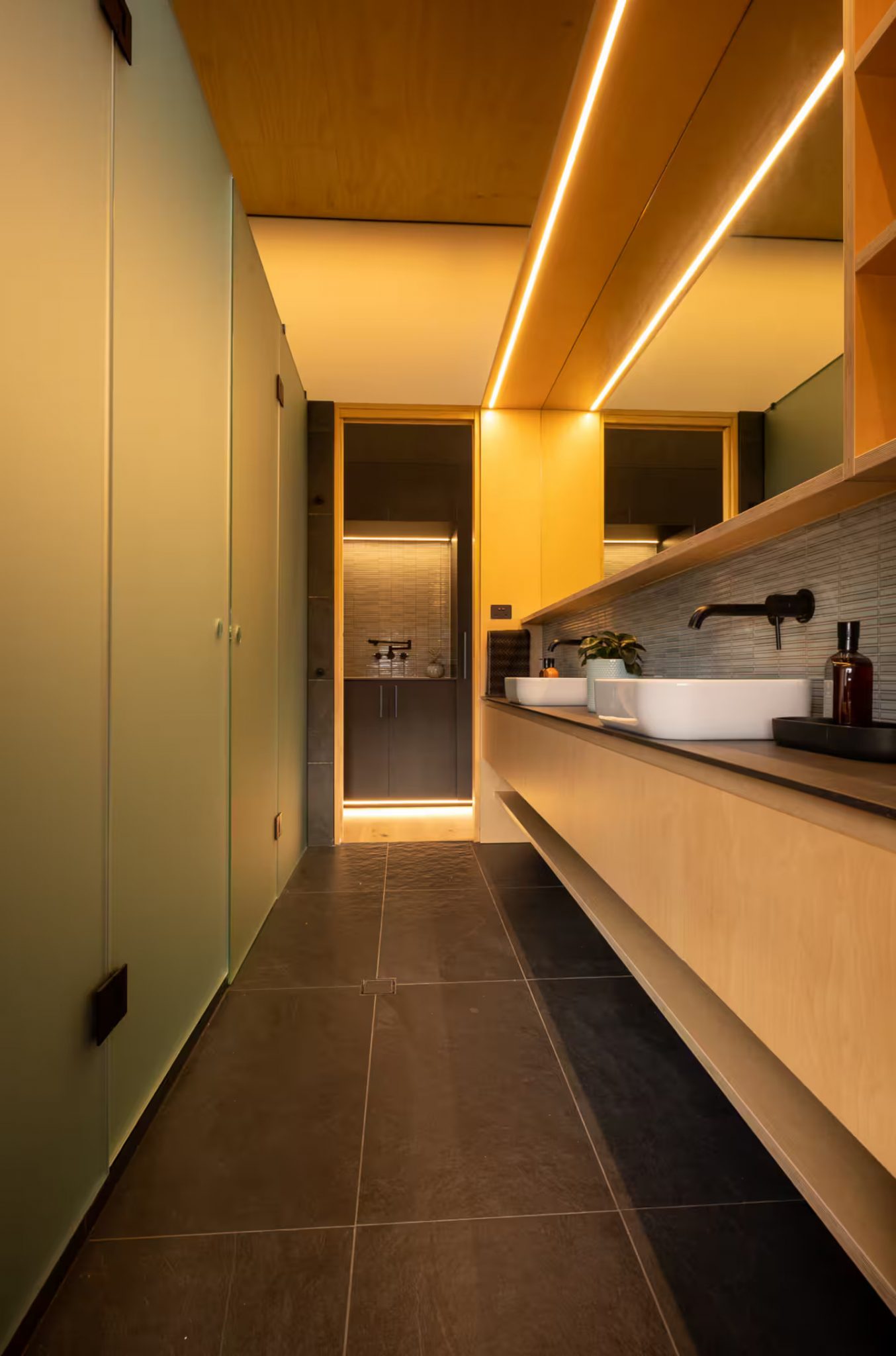 salle de bain design bois Kurui Cabin