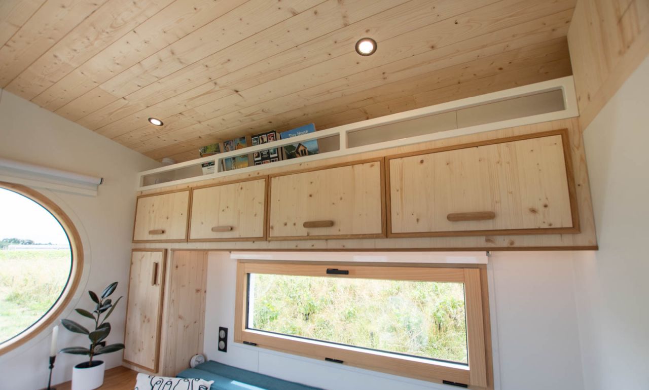 intérieur mini maison mobile Baluchon Nano Suisse intérieur mini maison mobile Baluchon Nano Suisse