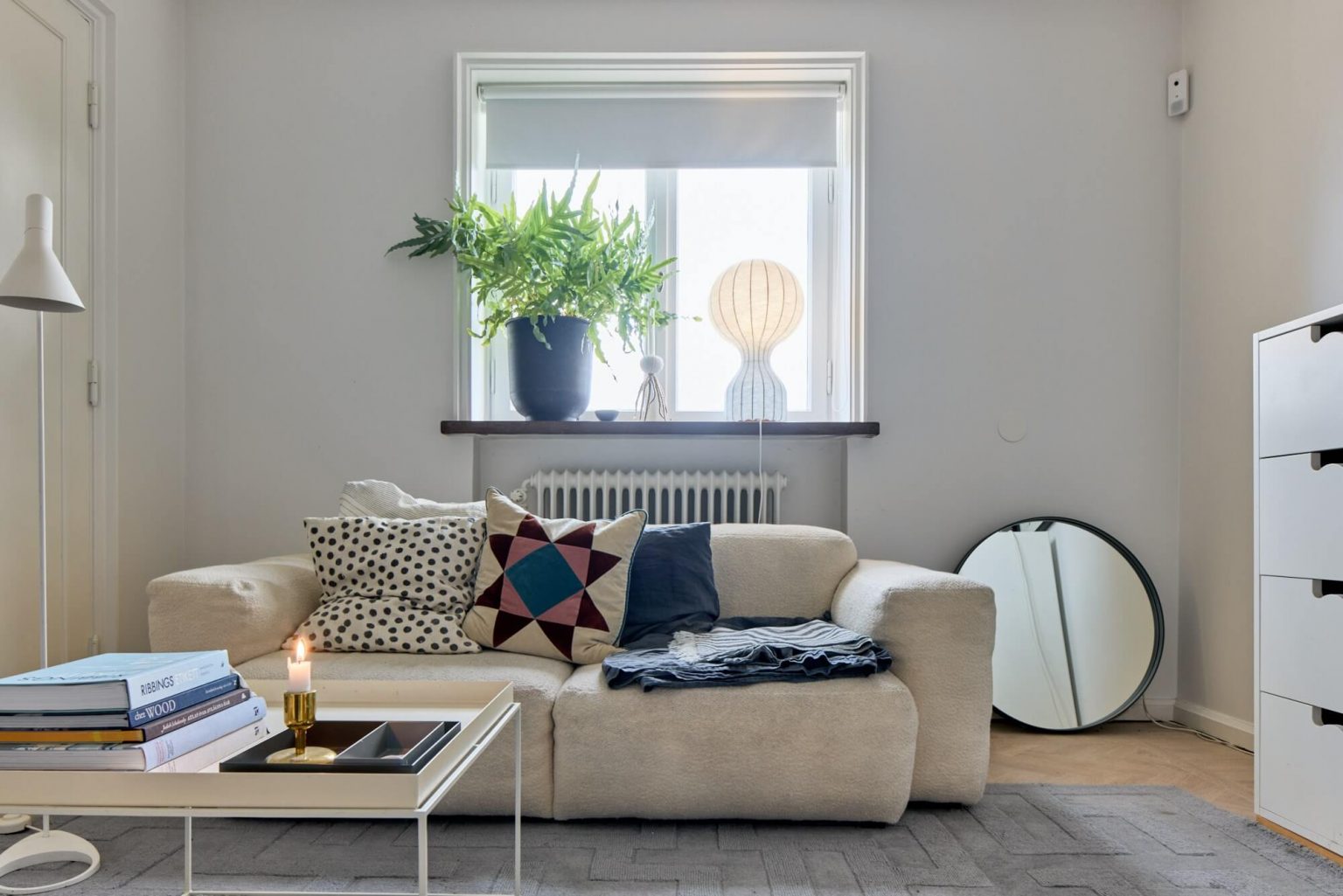 salon décoration scandinave