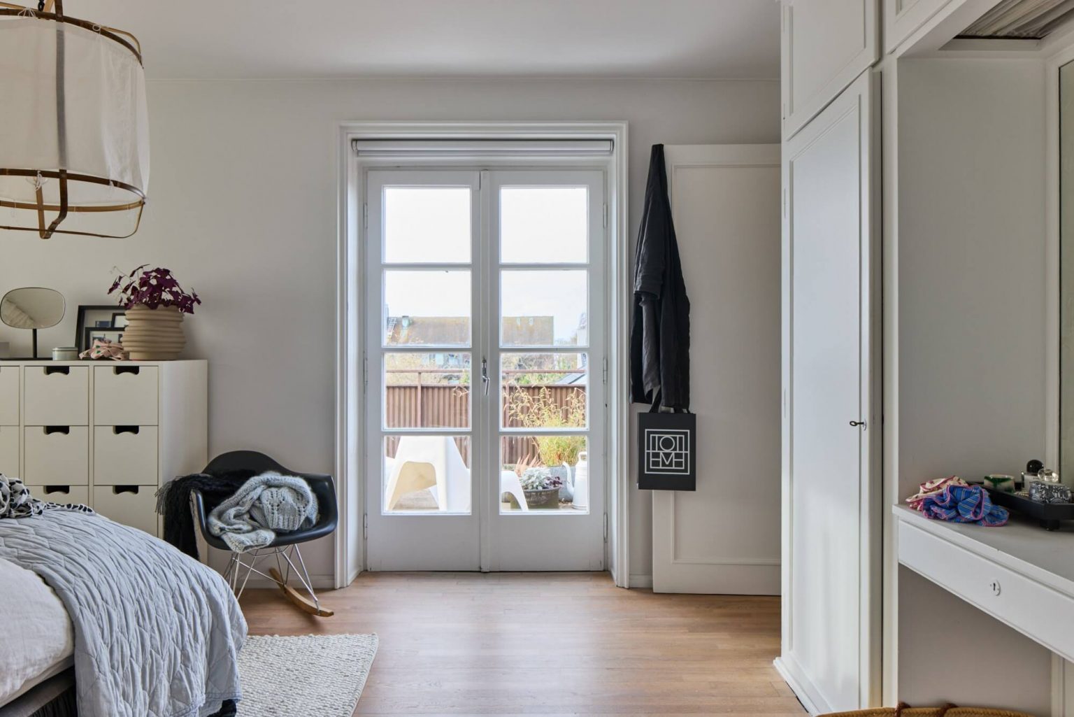 chambre décoration scandinave