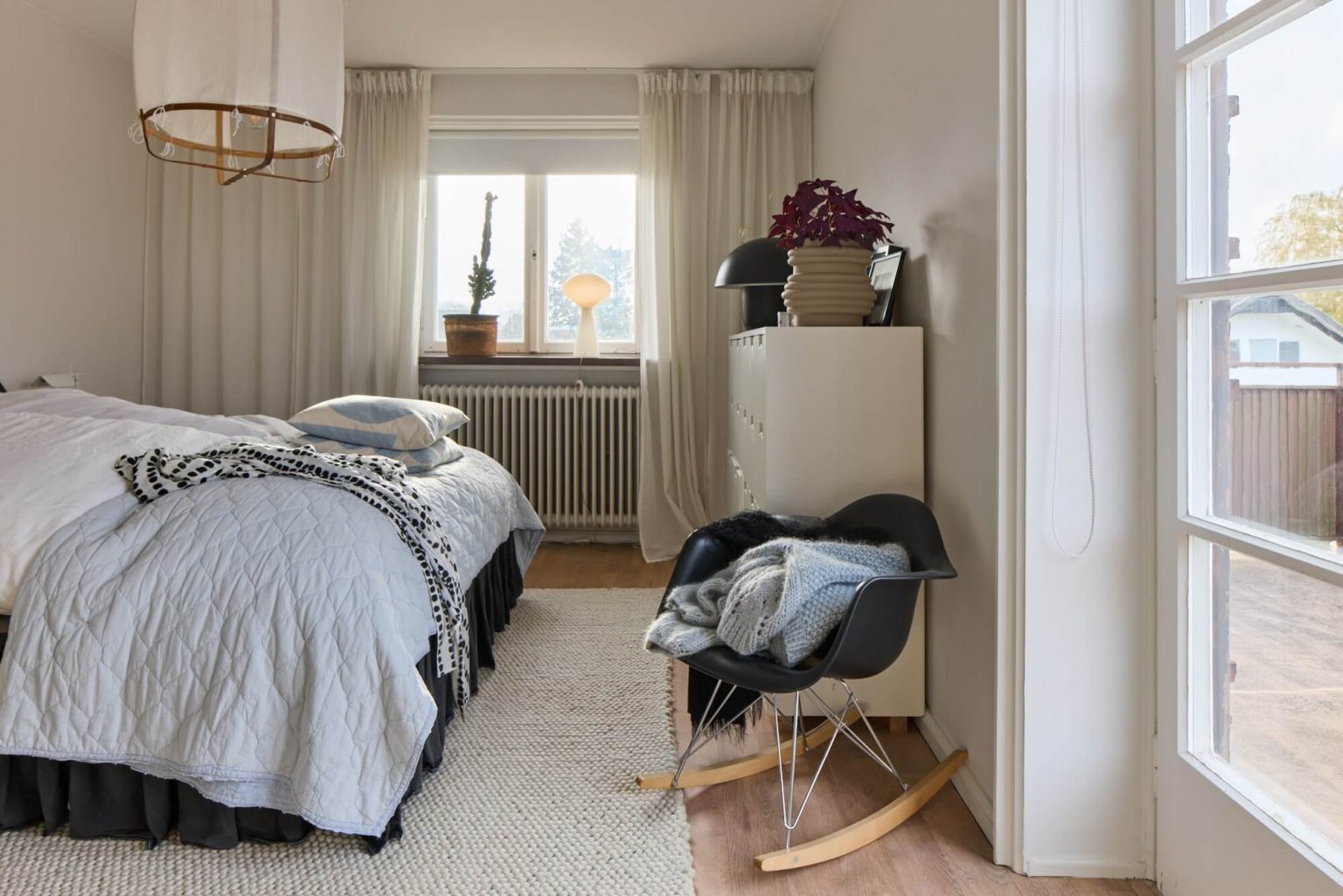 chambre décoration scandinave