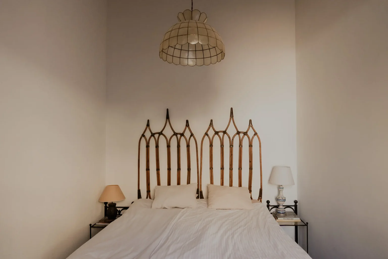 chambre décoration vintage et rustique Casa Coral Majorque