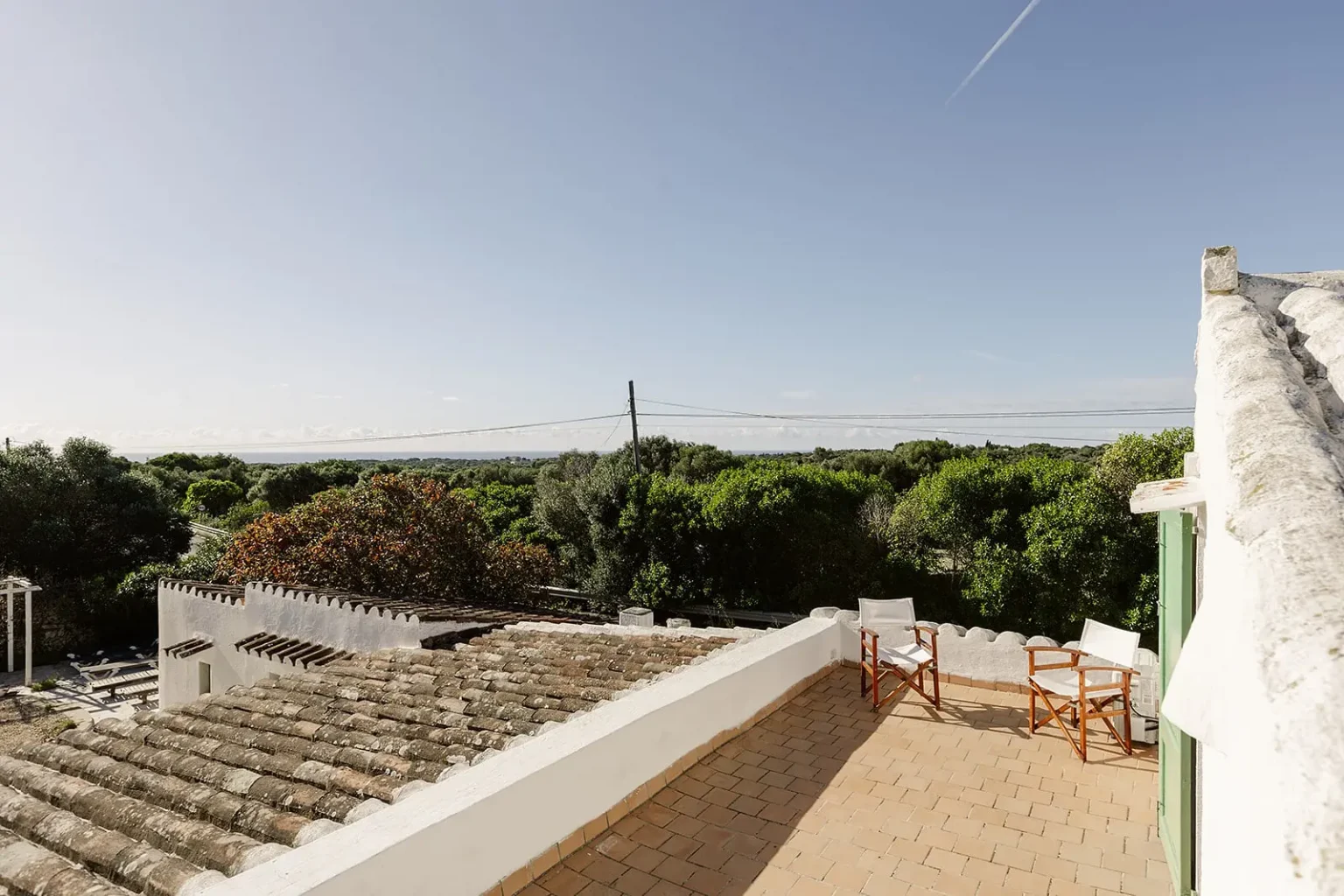 terrasse maison de campagne à Minorque