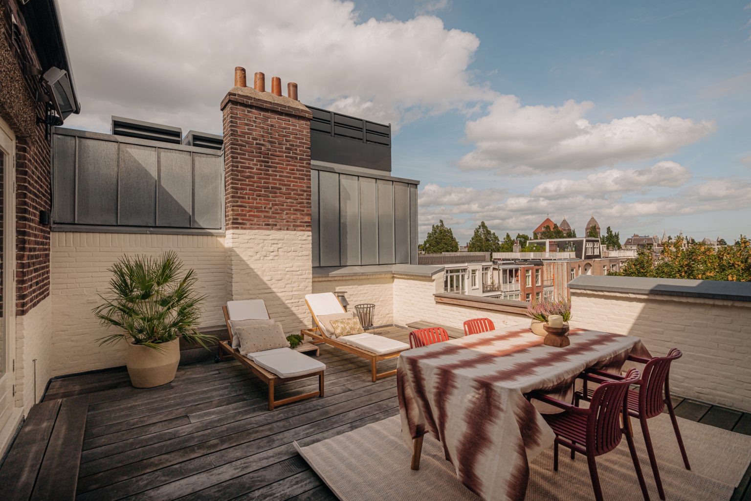 terrasse appartement en duplex Amsterdam