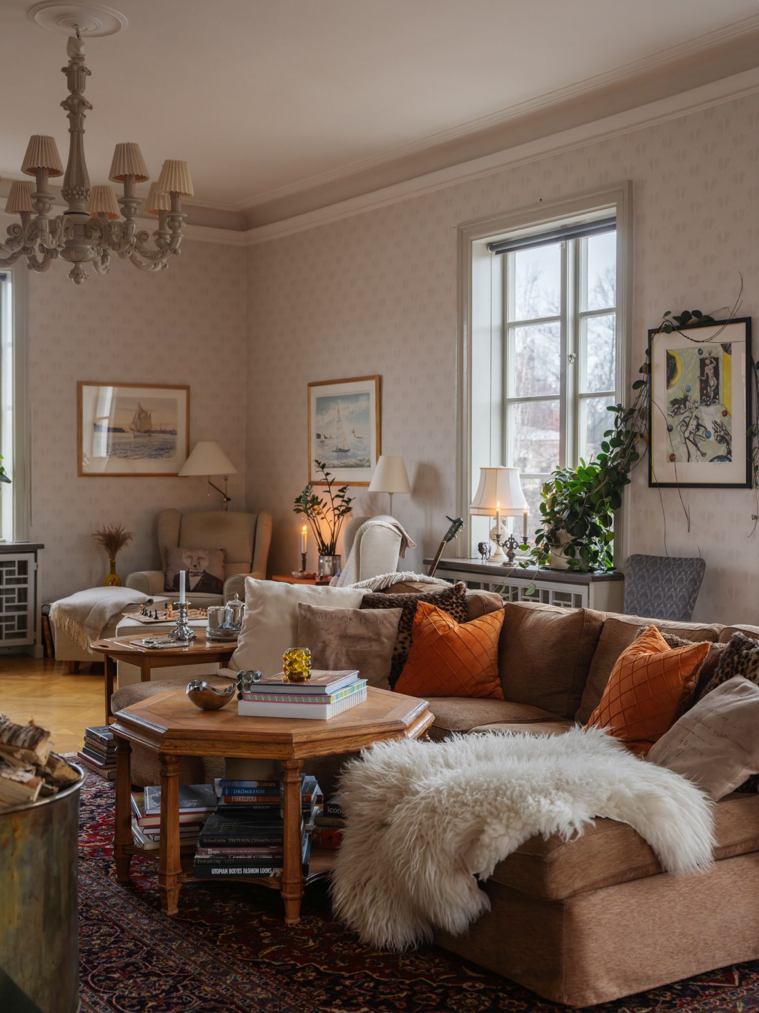 salon décoration classique chic