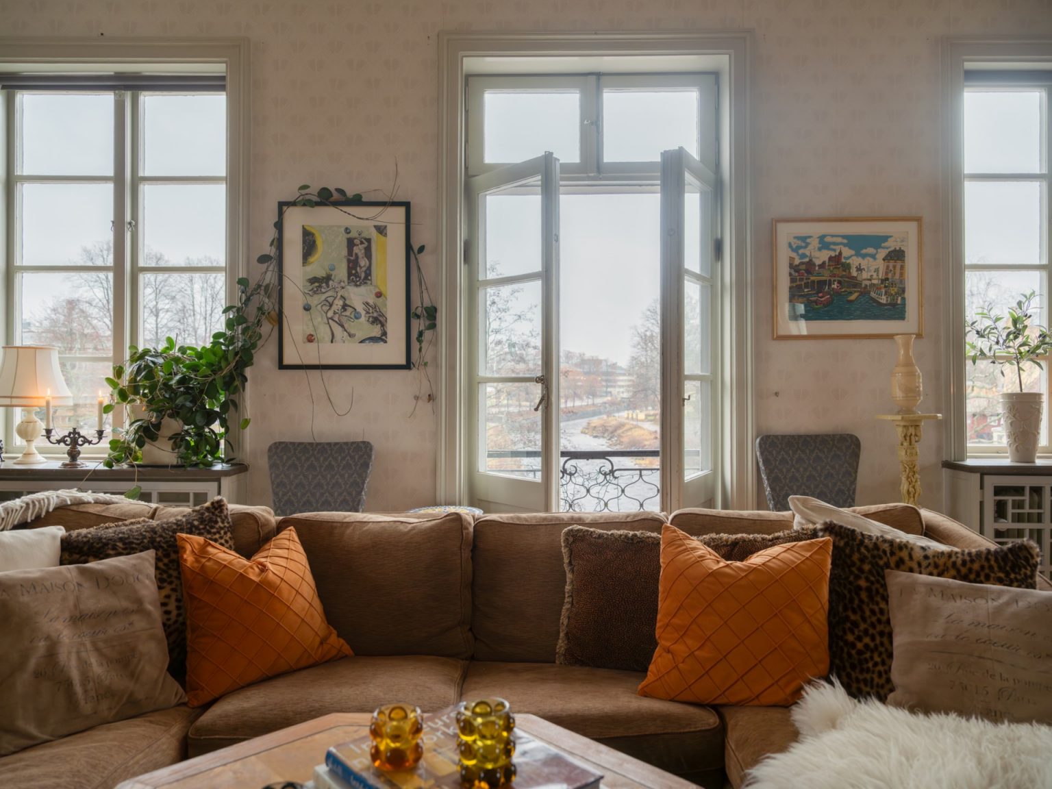 salon décoration classique chic