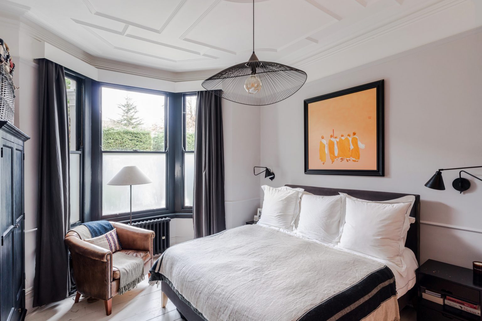 chambre petite maison de ville Londres