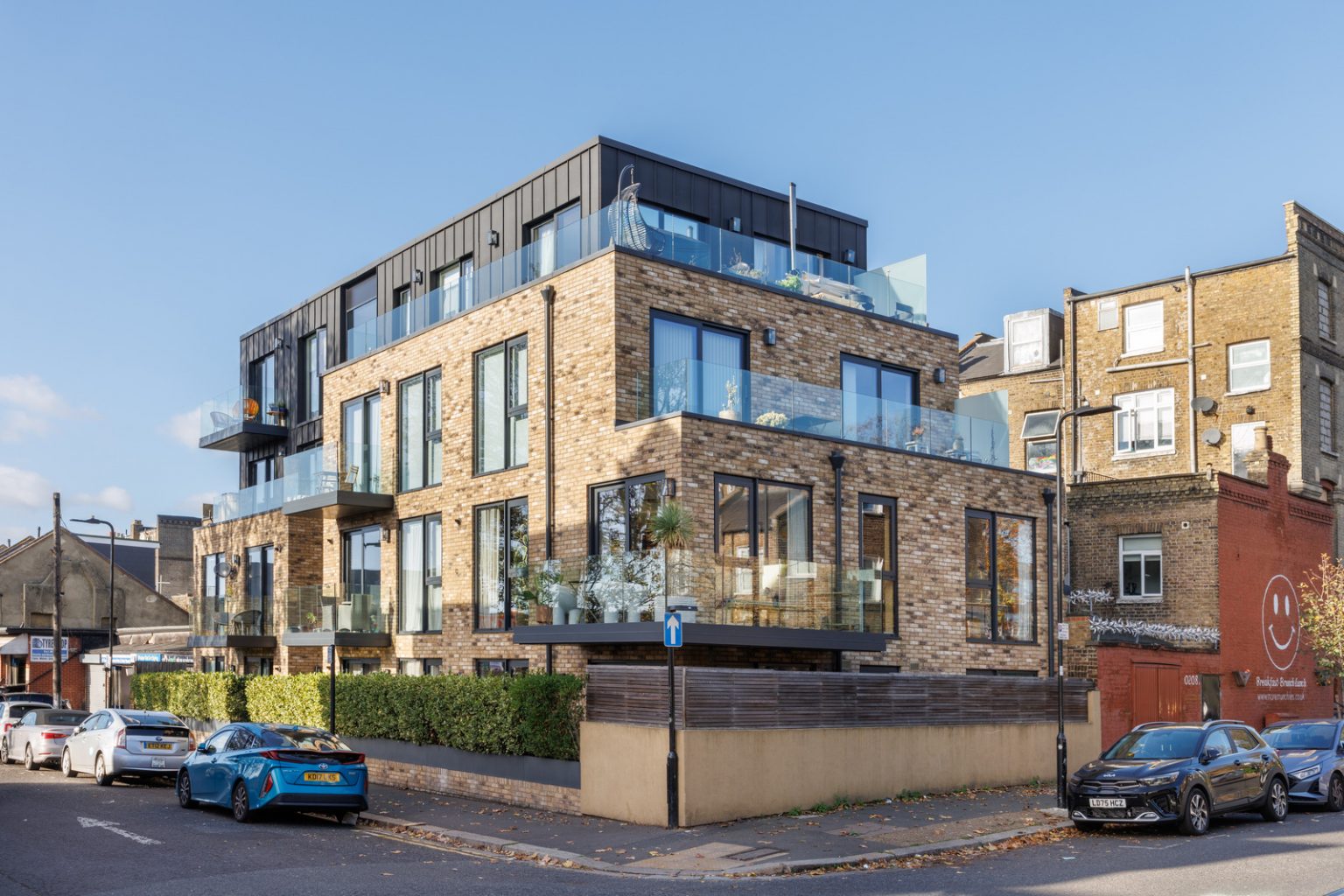 immeuble contemporain Londres