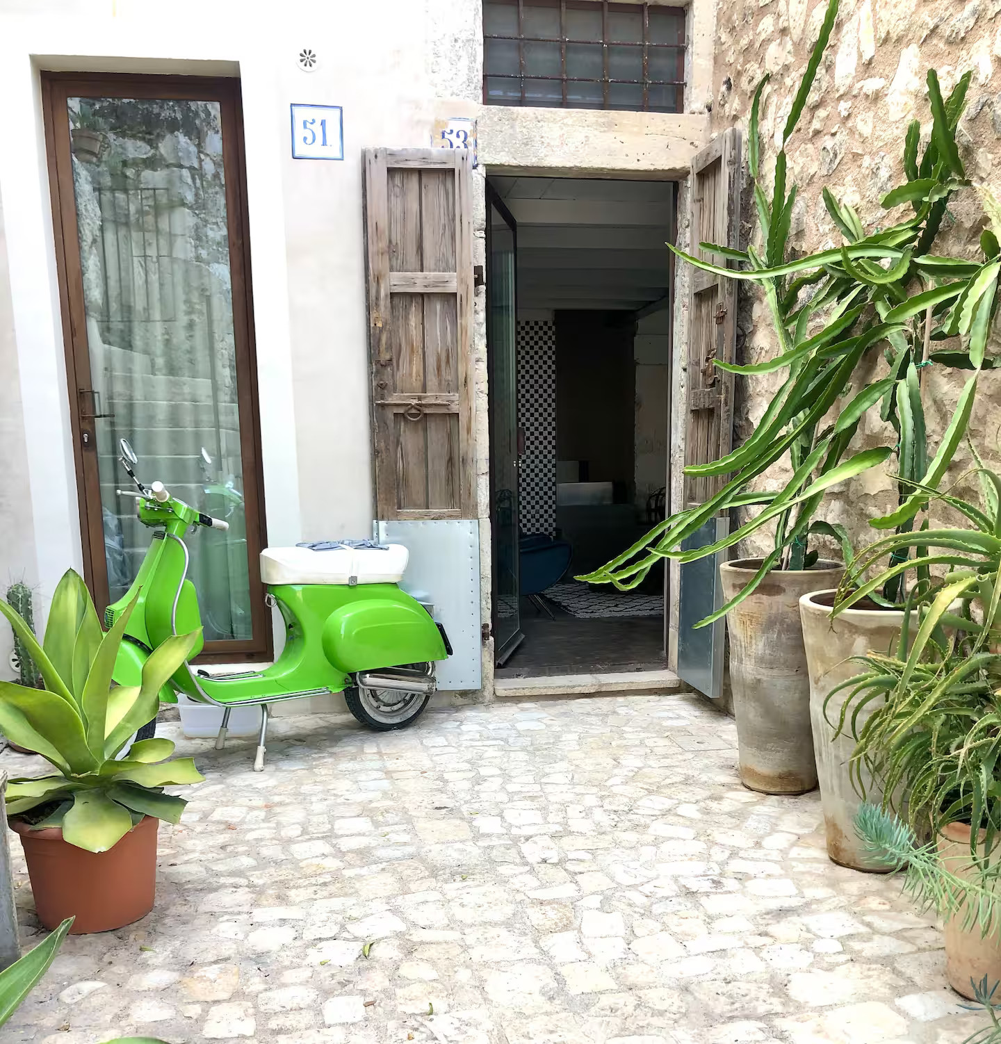 terrasse appartement en duplex Sicile