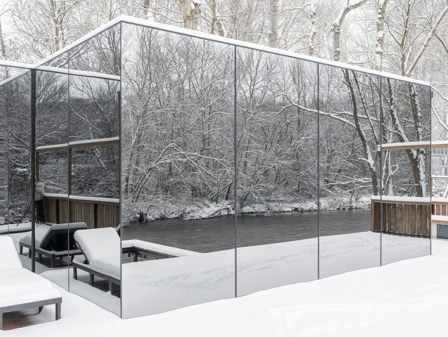 petite maison miroir de 36m2