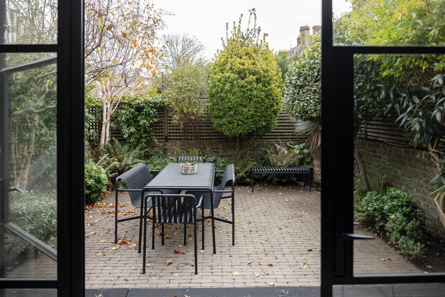 jardin maison de ville Angleterre