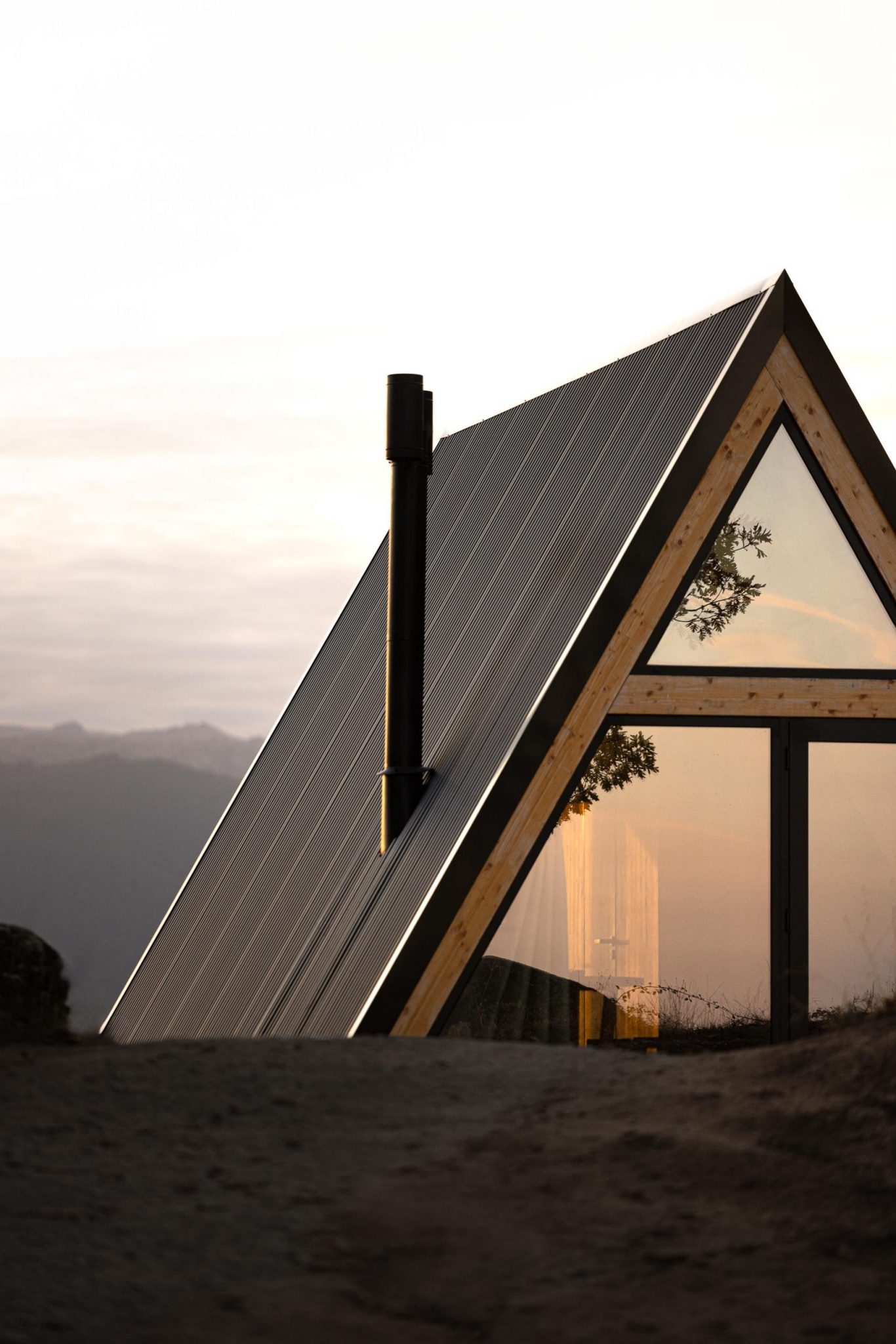 petite maison A-Frame au Portugal The Vagar Country House