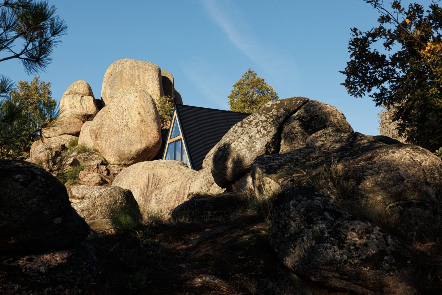 petite maison A-Frame au Portugal The Vagar Country House