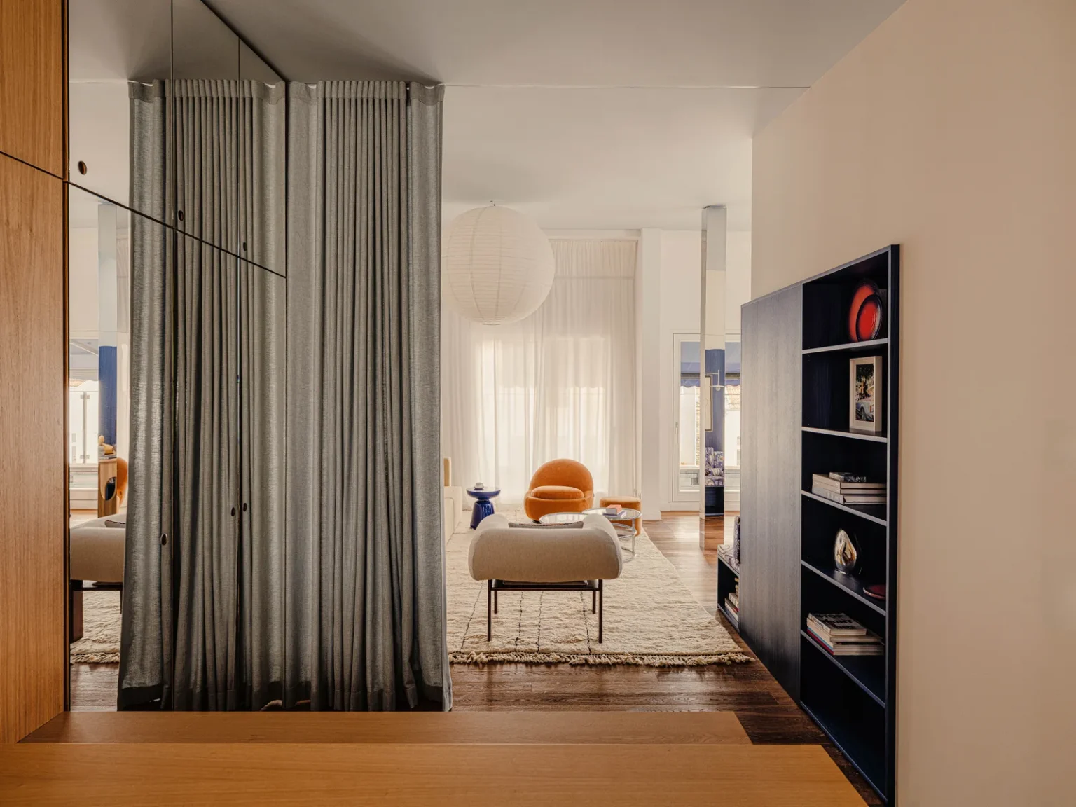 salon appartement décoration design contemporaine