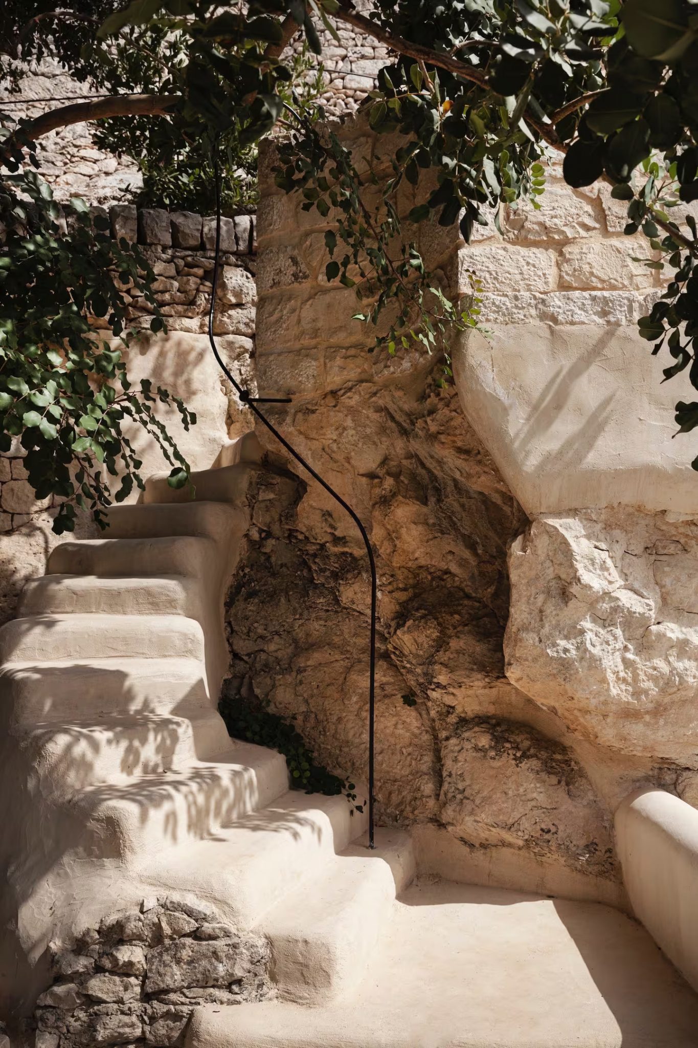 jardin maison en pierres décoration design Maison Hortus Modica Sicile