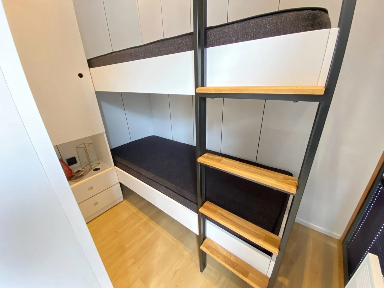 chambre enfants décoration contemporaine tiny house française ODDA de 30m2 familiale