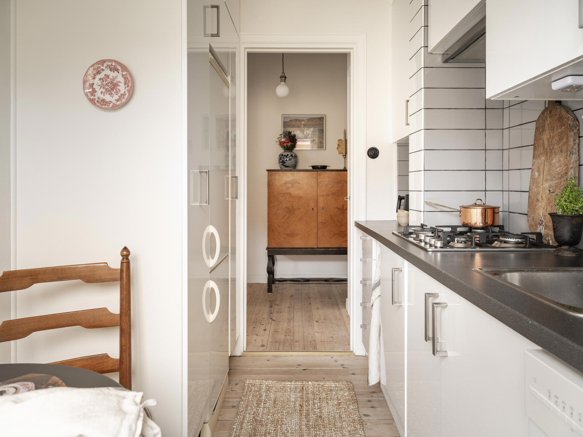 cuisine studio 33m2 décoration scandinave