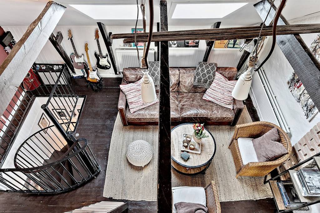 Un appartement en triplex de 86m2 à la rénovation élégante