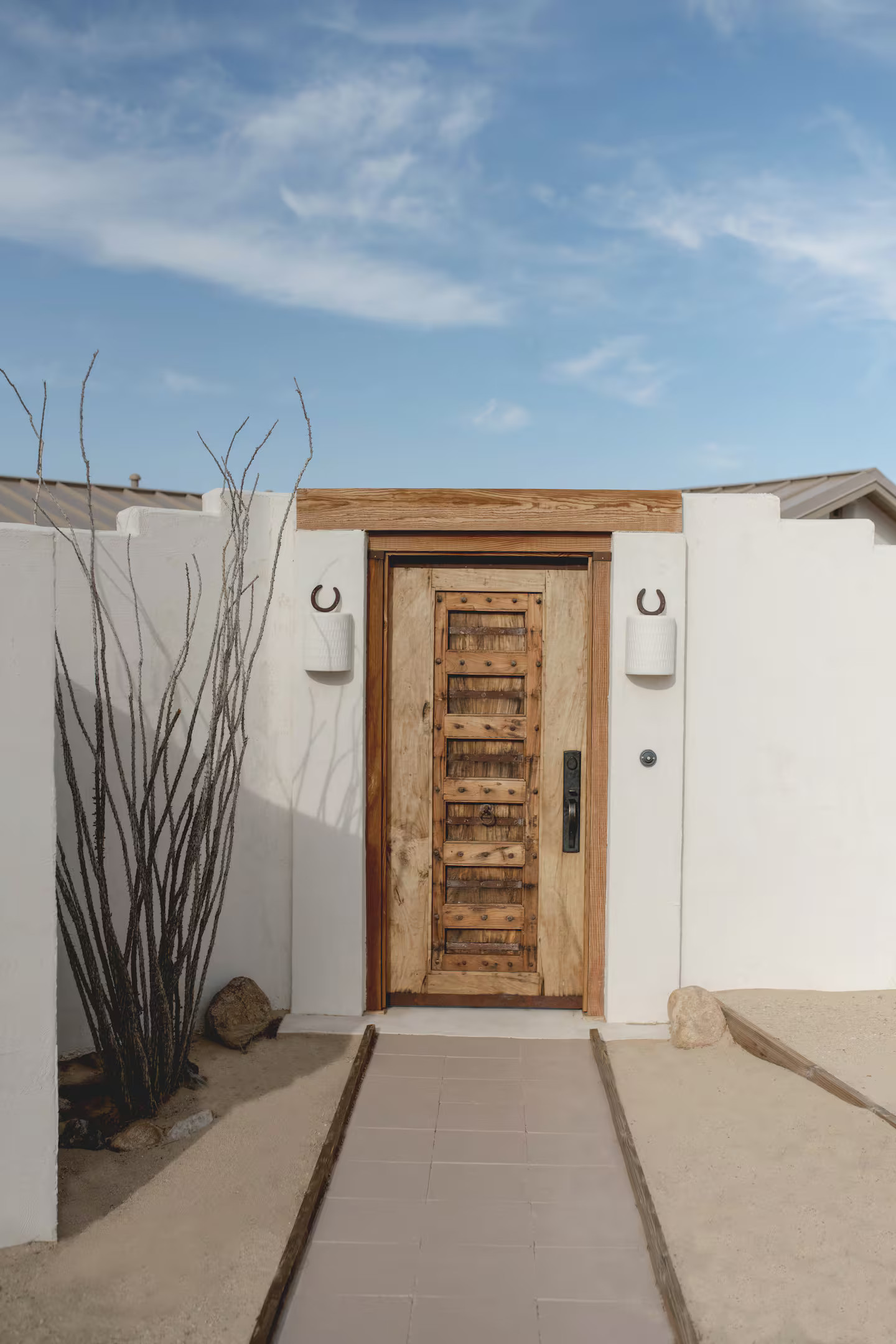 entrée maison Joshua Tree entrée maison Joshua Tree