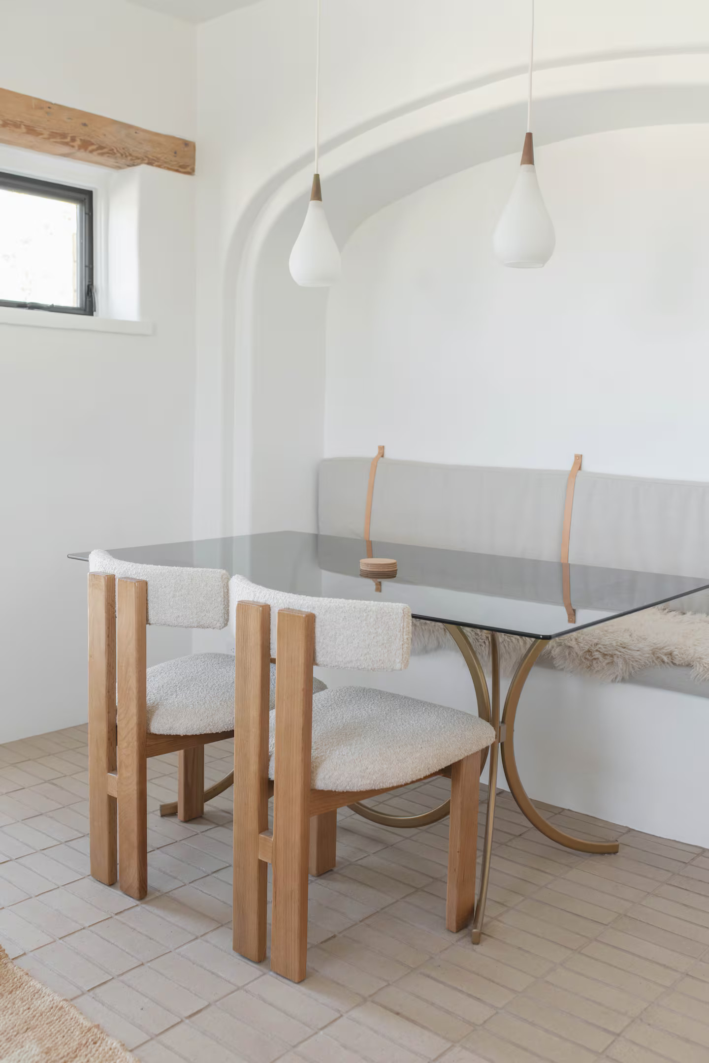 espace repas dans cuisine décoration naturelle maison Joshua Tree espace repas dans cuisine décoration naturelle maison Joshua Tree