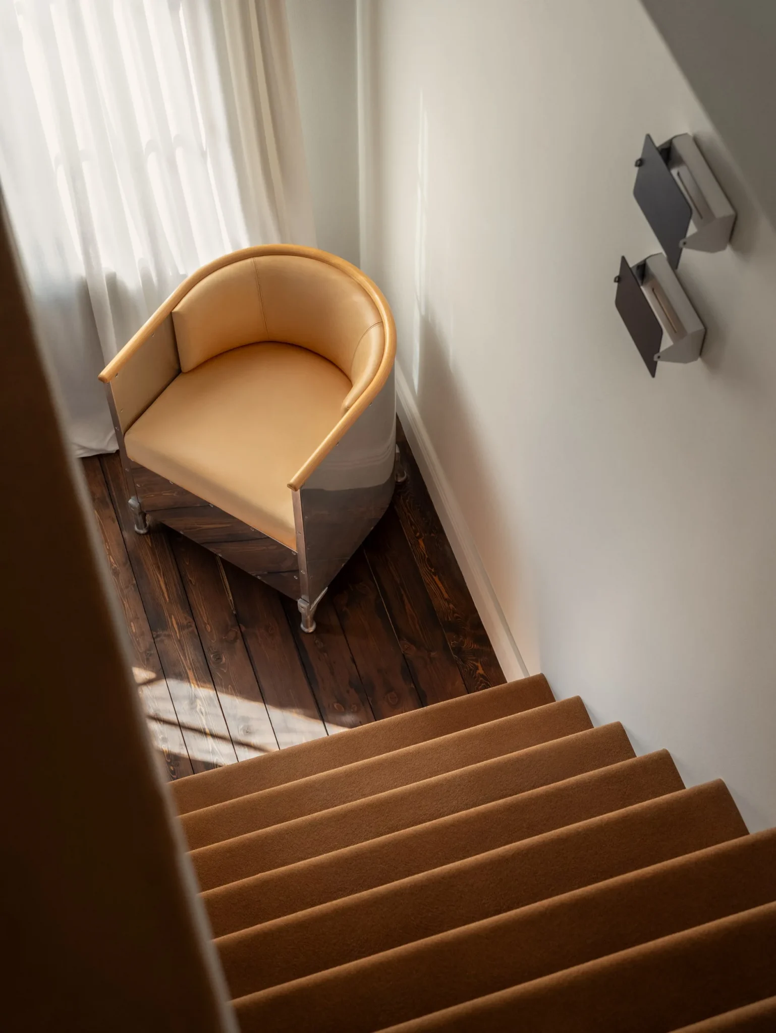 escalier appartement en duplex de 118m2 décoration design