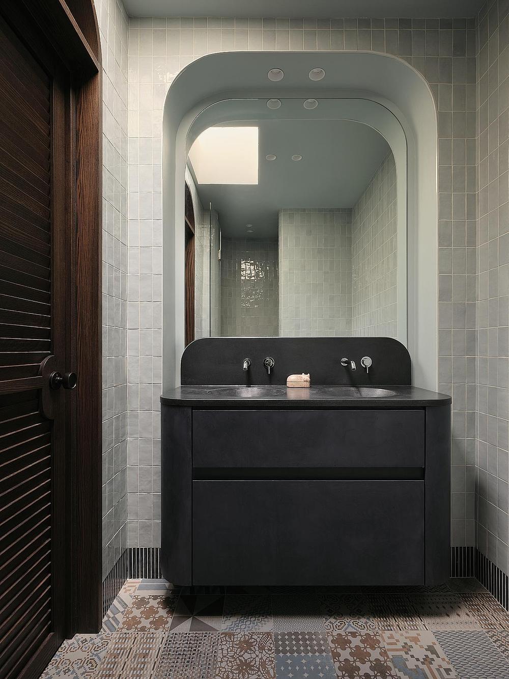 salle de bain zelliges vert d salle de bain zelliges vert d'eau maison Montréal