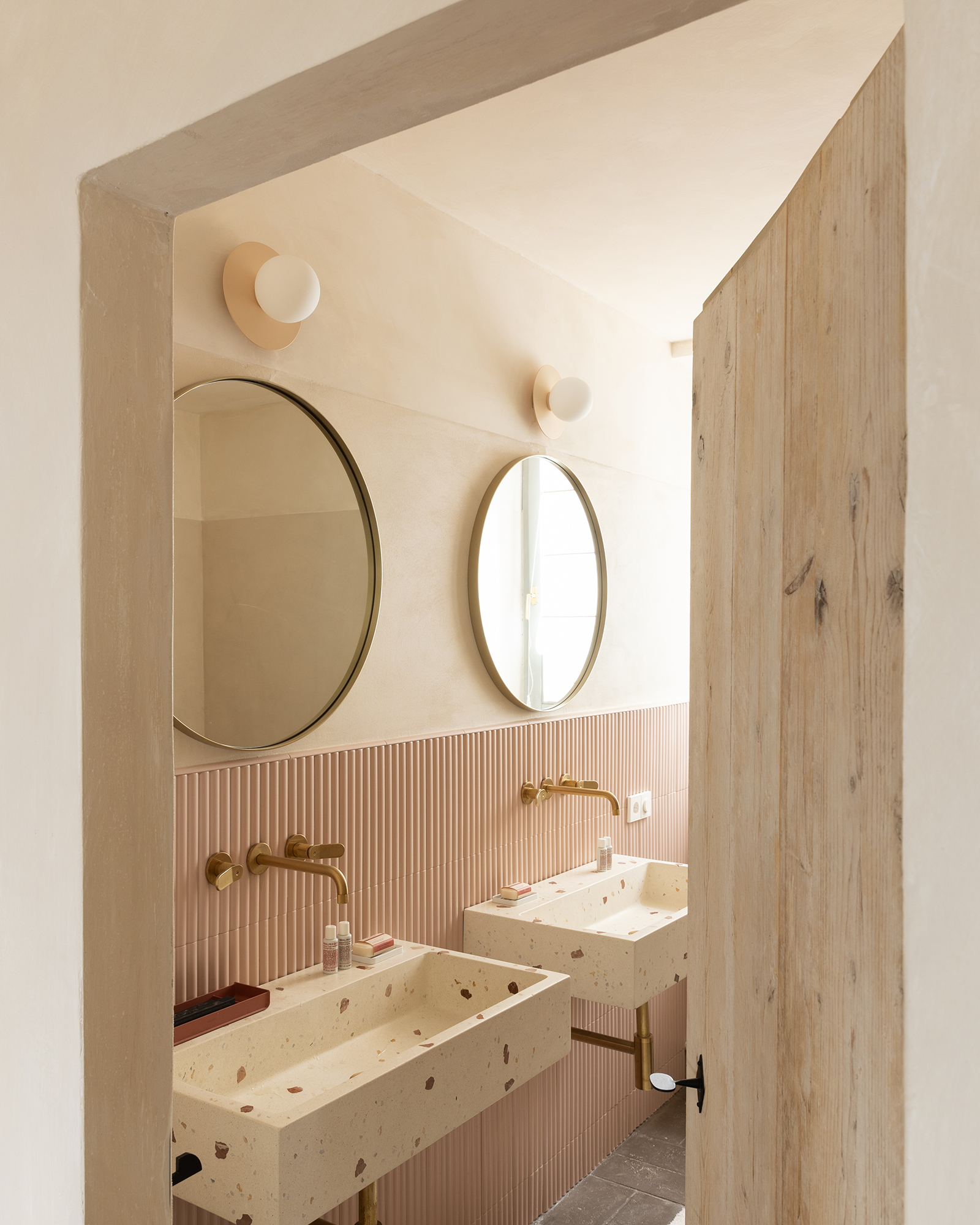 salle de bain lavabo terrazzo salle de bain lavabo terrazzo