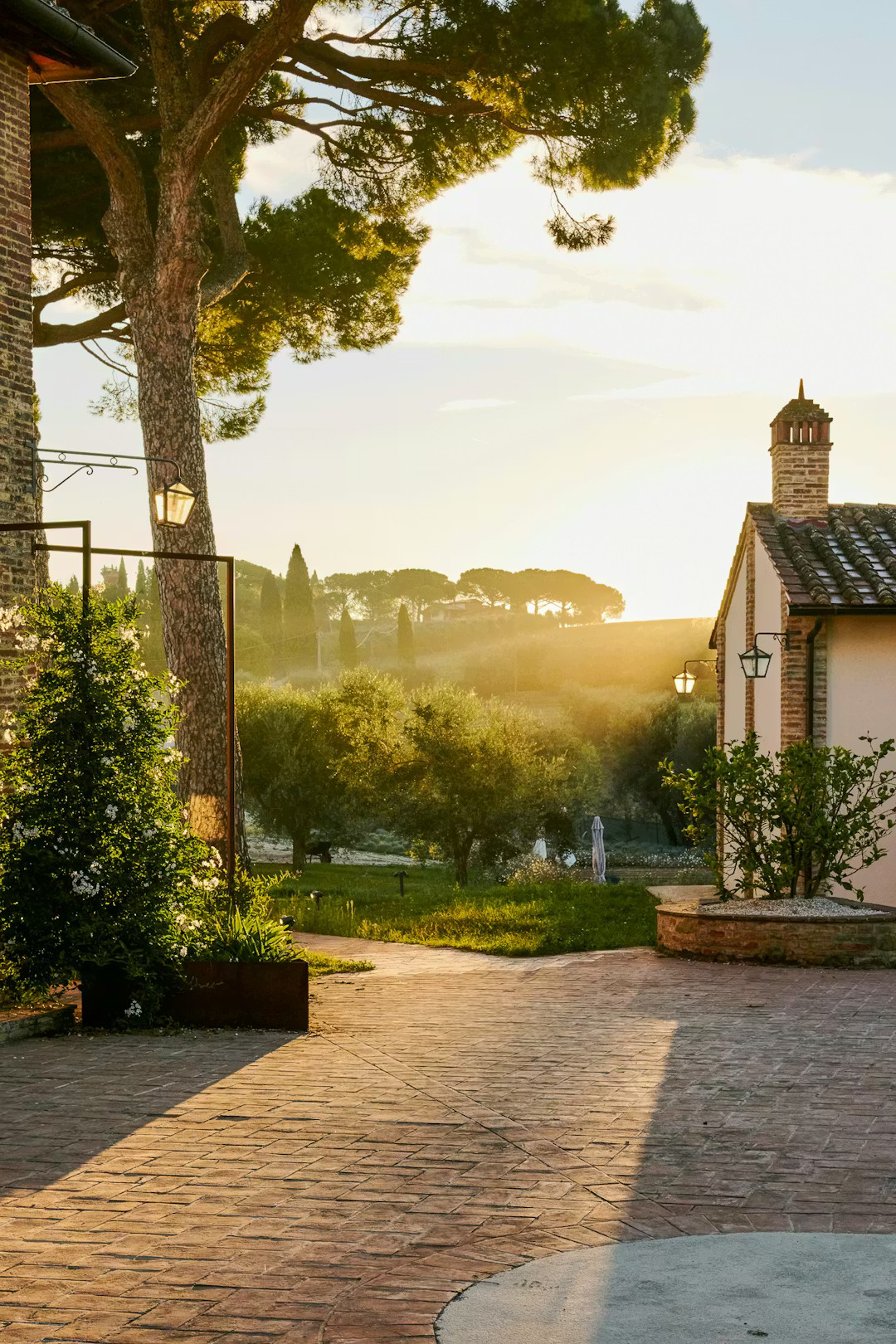 paysage Toscane Villa Mamo Italie