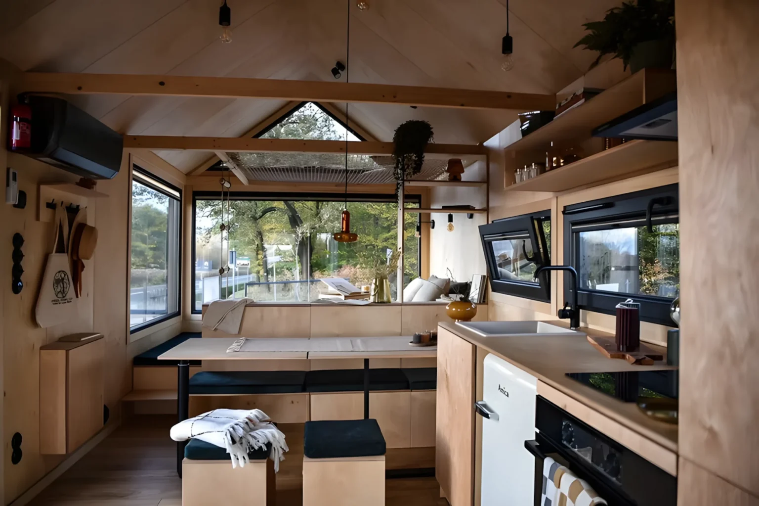 intérieur tiny house 27m2 Julia par Vagabond Haven
