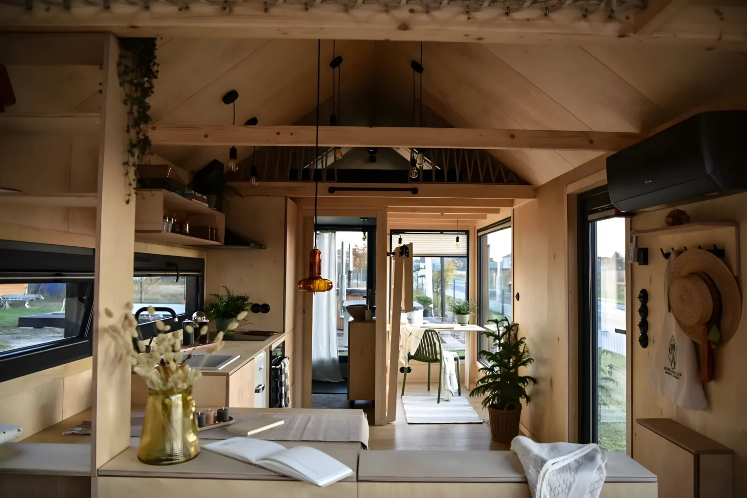 intérieur tiny house 27m2 Julia par Vagabond Haven
