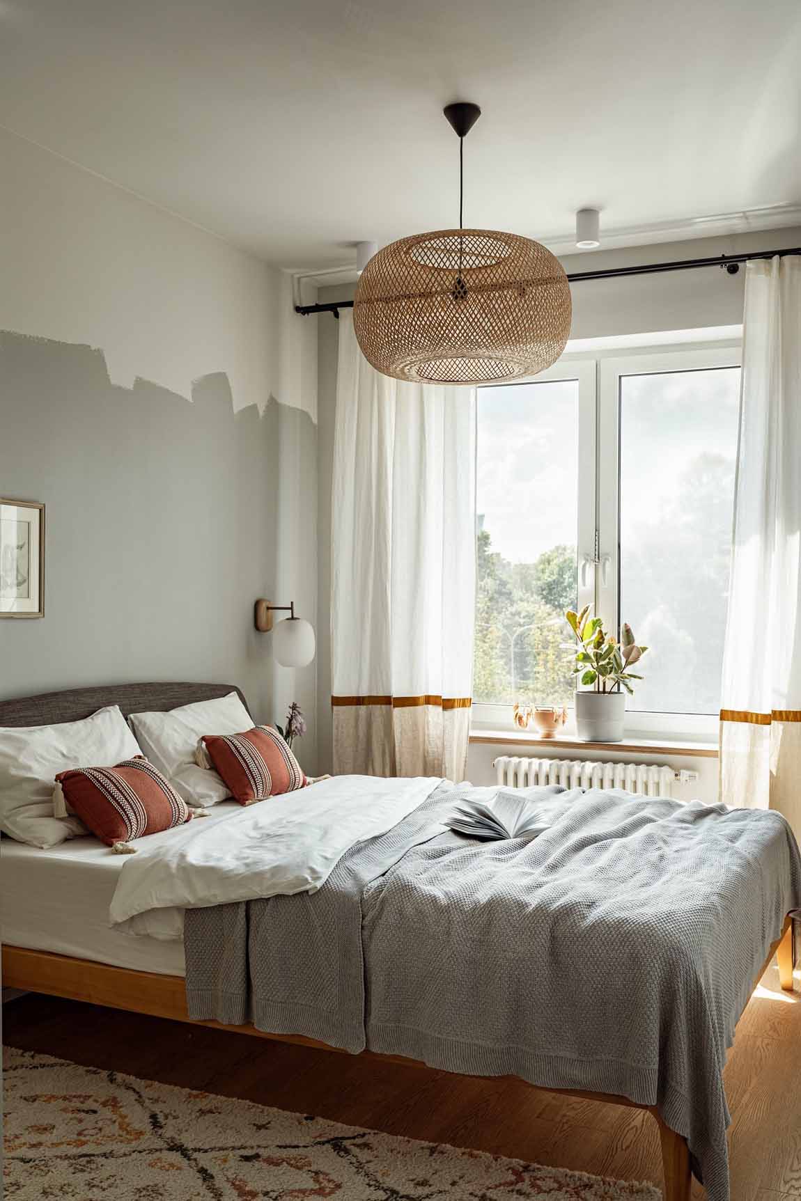 chambre appartement 62m2 décoration colorée chambre appartement 62m2 décoration colorée