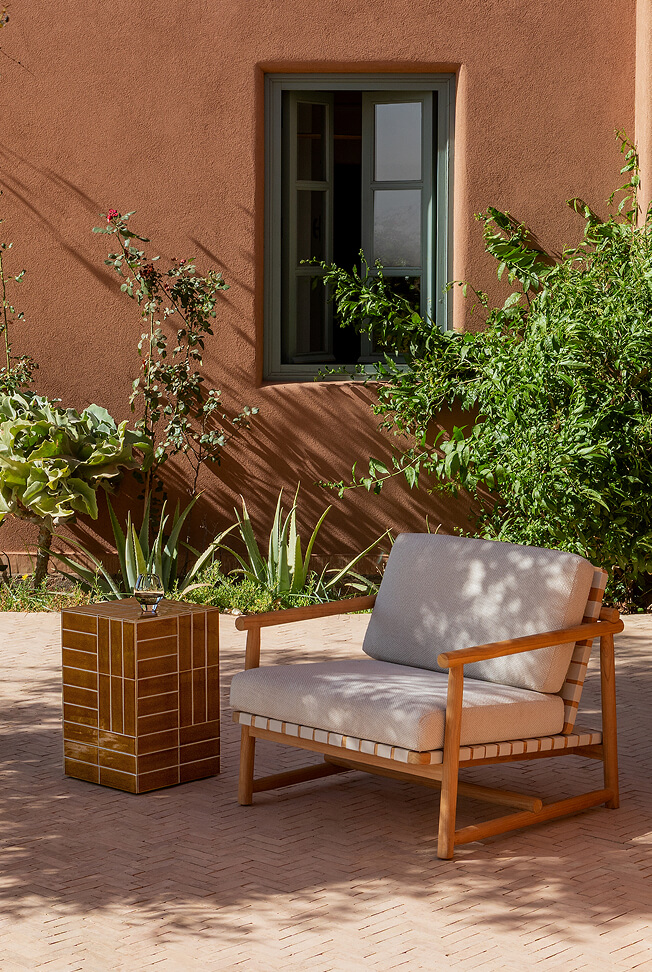 terrasse maison Maroc catalogue AM PM 2026 collection Patio Méditerranéen