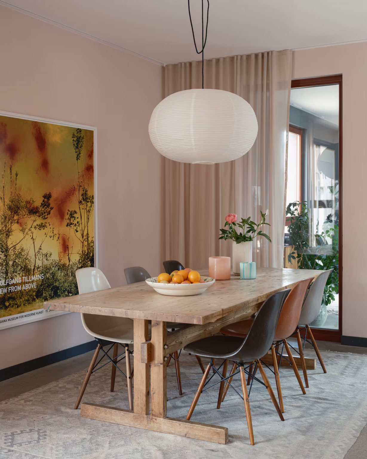 salle à manger maison de ville moderniste Packhus