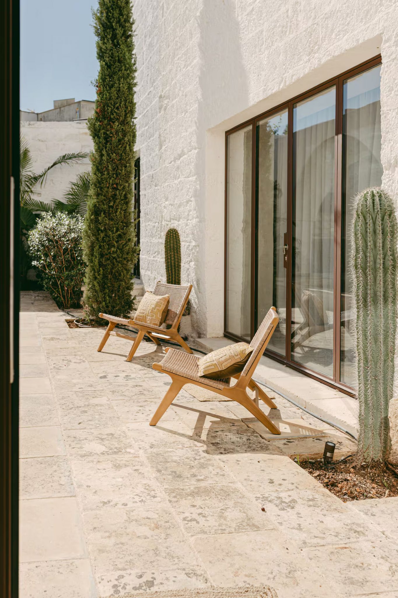 terrasse masseria du 18e siècle rénovée Masseria Gemini Pouilles