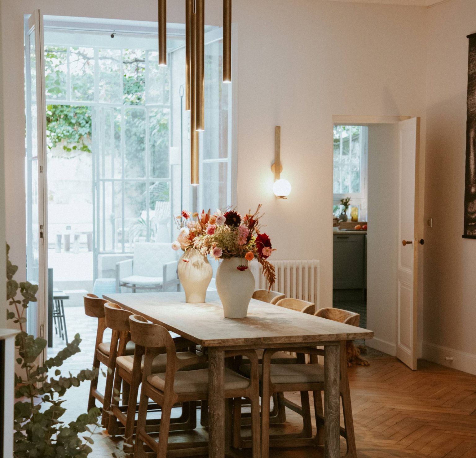 salle à manger décoration contemporaine et classique chic Maison Mandel Bordeaux
