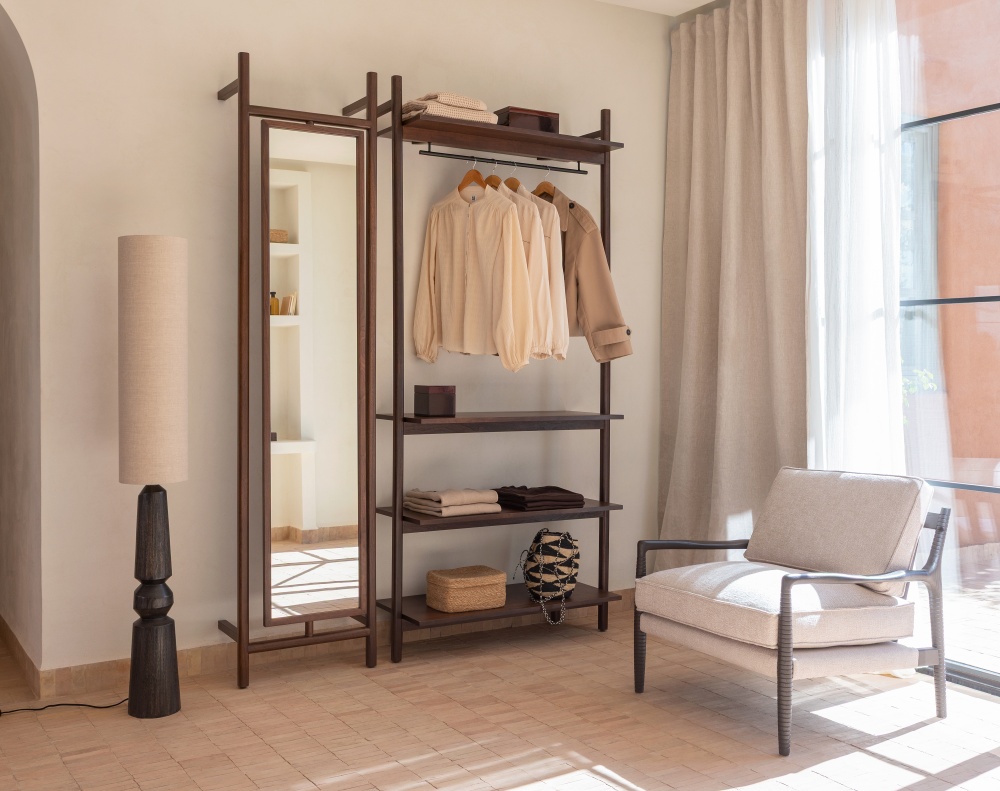 dressing ouvert noyer catalogue AM PM 2026 collection Patio Méditerranéen