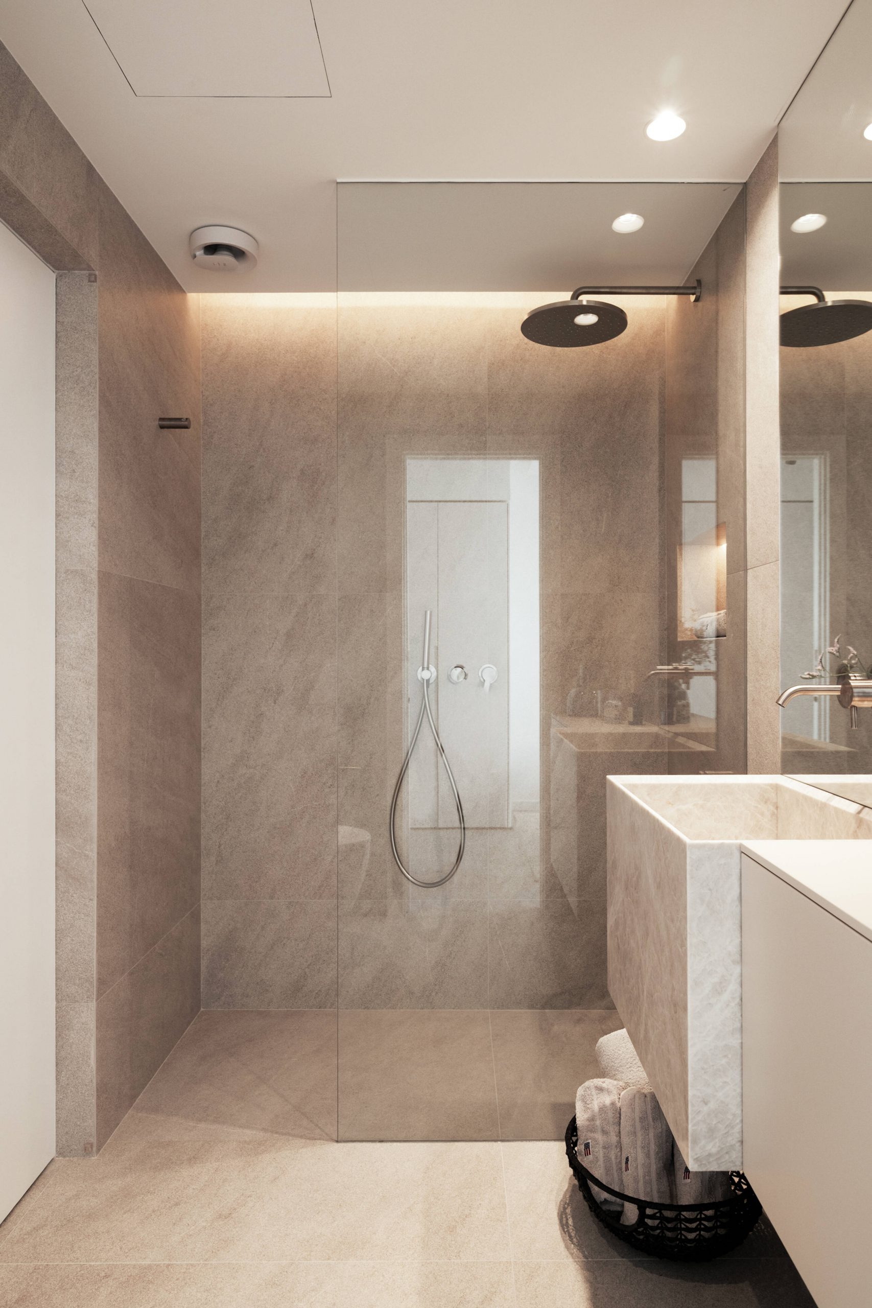salle de bain marbre décoration contemporaine salle de bain marbre décoration contemporaine