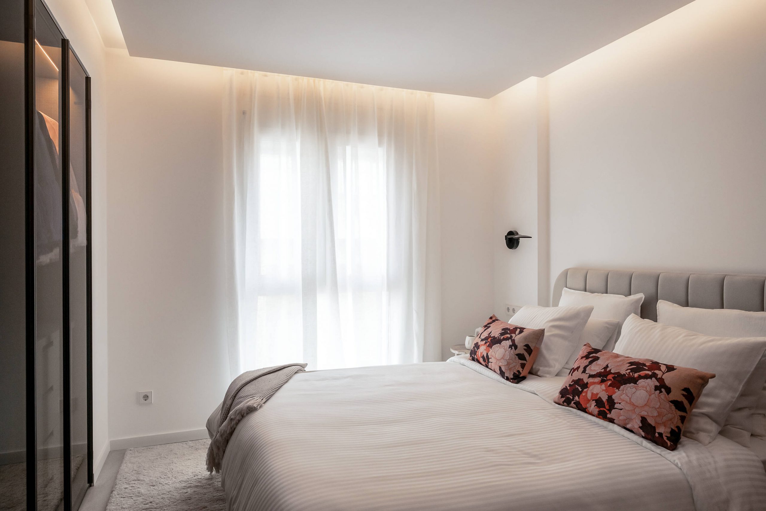 chambre avec dressing vitré décoration contemporaine chambre avec dressing vitré décoration contemporaine
