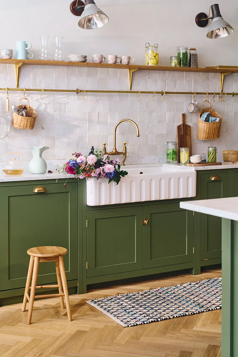 cuisine verte zelliges blanches collection printemps 2026 Søstrene Grene