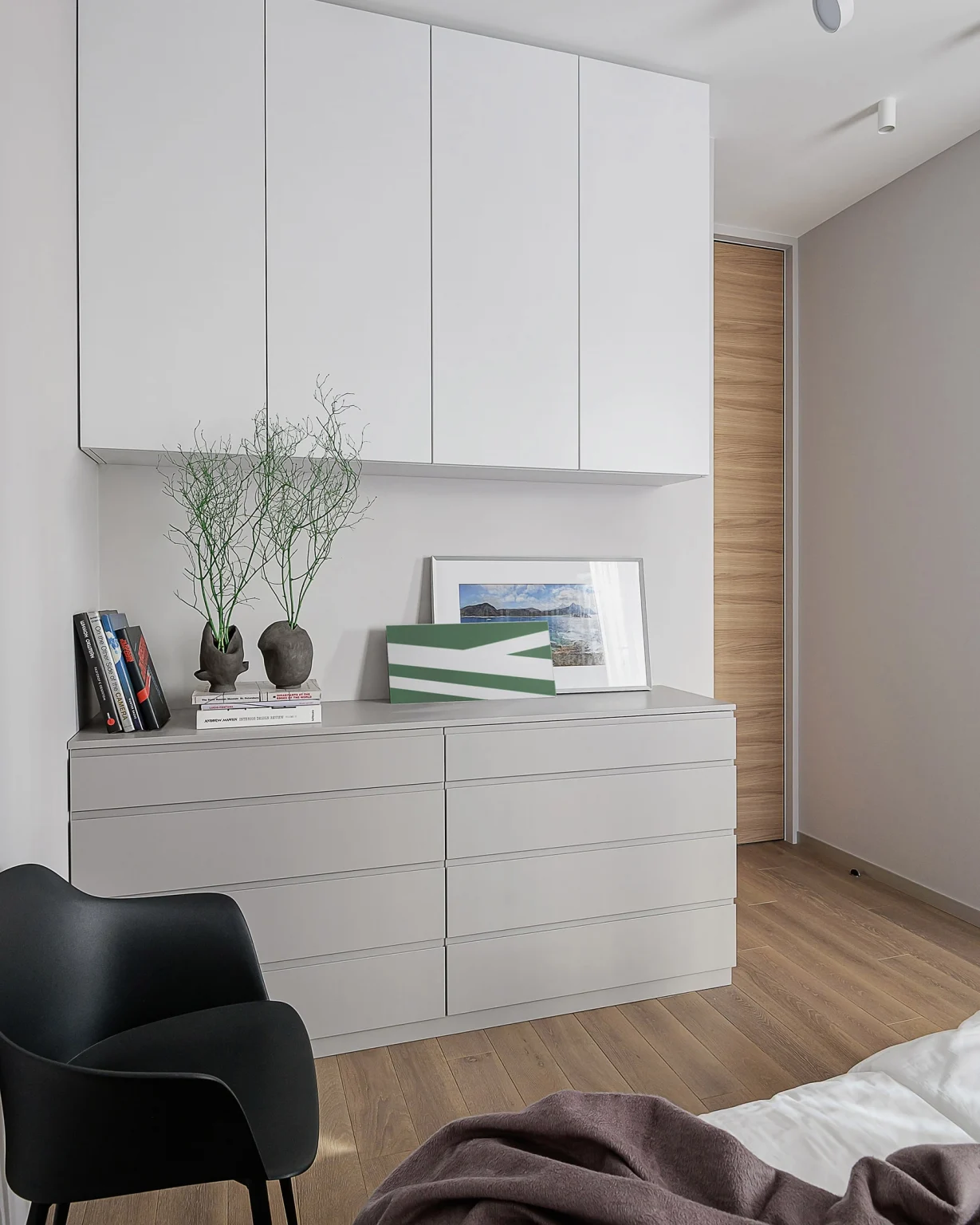 chambre deux-pièces 57m2 décoration design