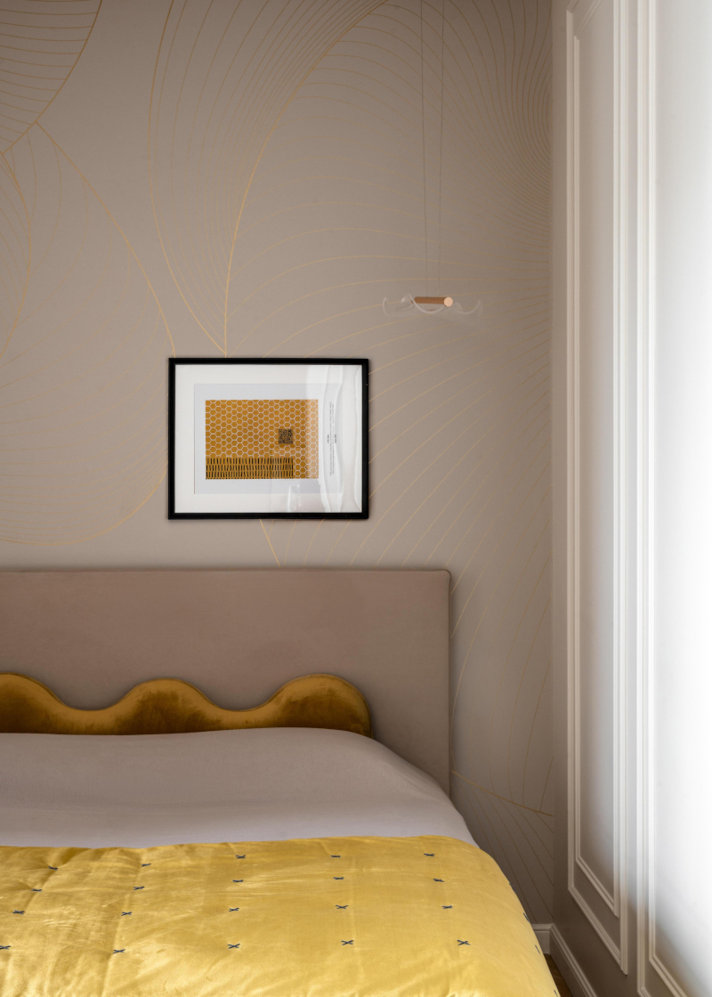 chambre deux-pièces 35m2 décoration contemporaine chambre deux-pièces 35m2 décoration contemporaine