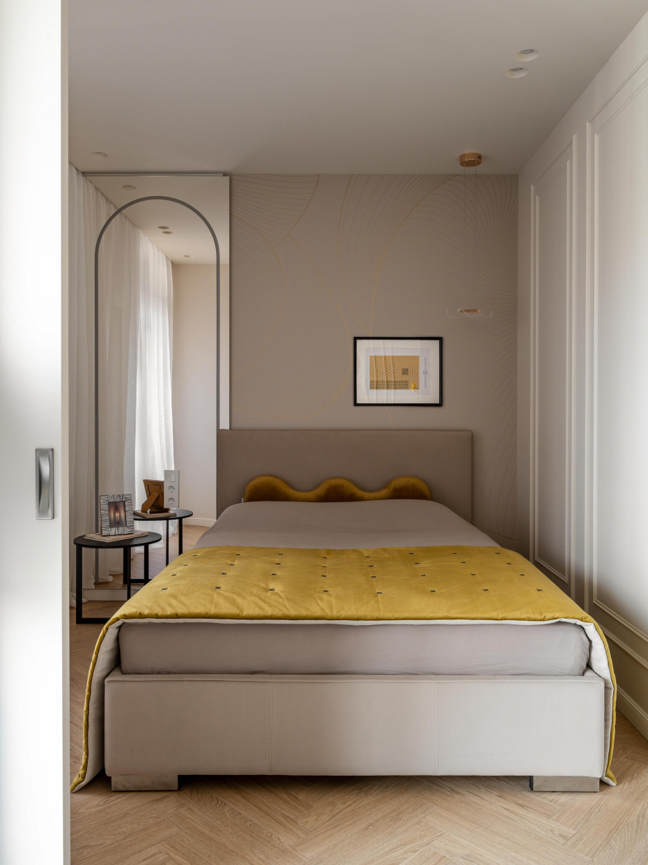 chambre deux-pièces 35m2 décoration contemporaine chambre deux-pièces 35m2 décoration contemporaine