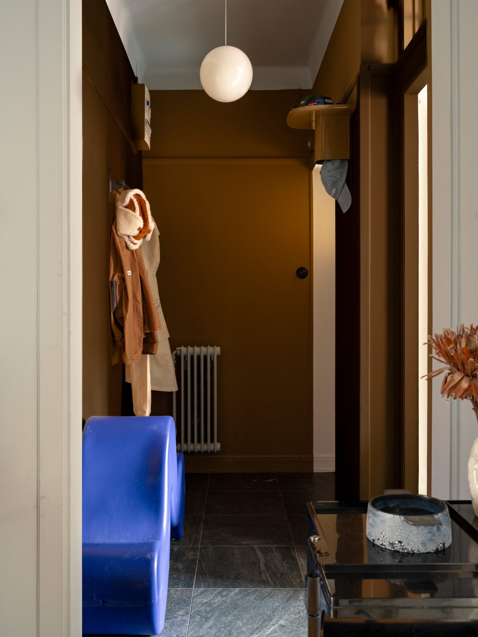 entrée décoration scandinave vintage